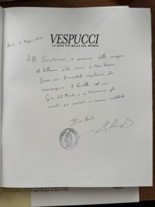 Amerigo Vespucci un nuovo Libro d'Onore