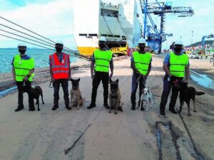 Gruppo Grimaldi_cani antidroga