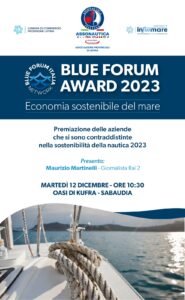 LOCANDINA BLUE FORUM AWARD