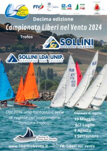 Manifesto del Campionato 2.4mR Trofeo Sollini Accessori Calzature Sollini Unip Lda