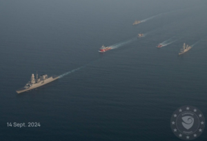 Sounion in fiamme nel mar Rosso 