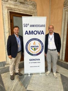 Alessandro e Massimiliano Cremona a Genova con i Campioni di AMOVA