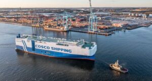 Cosco Shipping Specialized Carriers' new vessel Min Jiang Kou