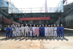 21110004 GNV AURORA Keel Laying-2