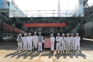 21110004 GNV AURORA Keel Laying-2