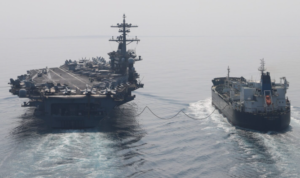 USS Abraham Lincoln e Overseas Mykonos